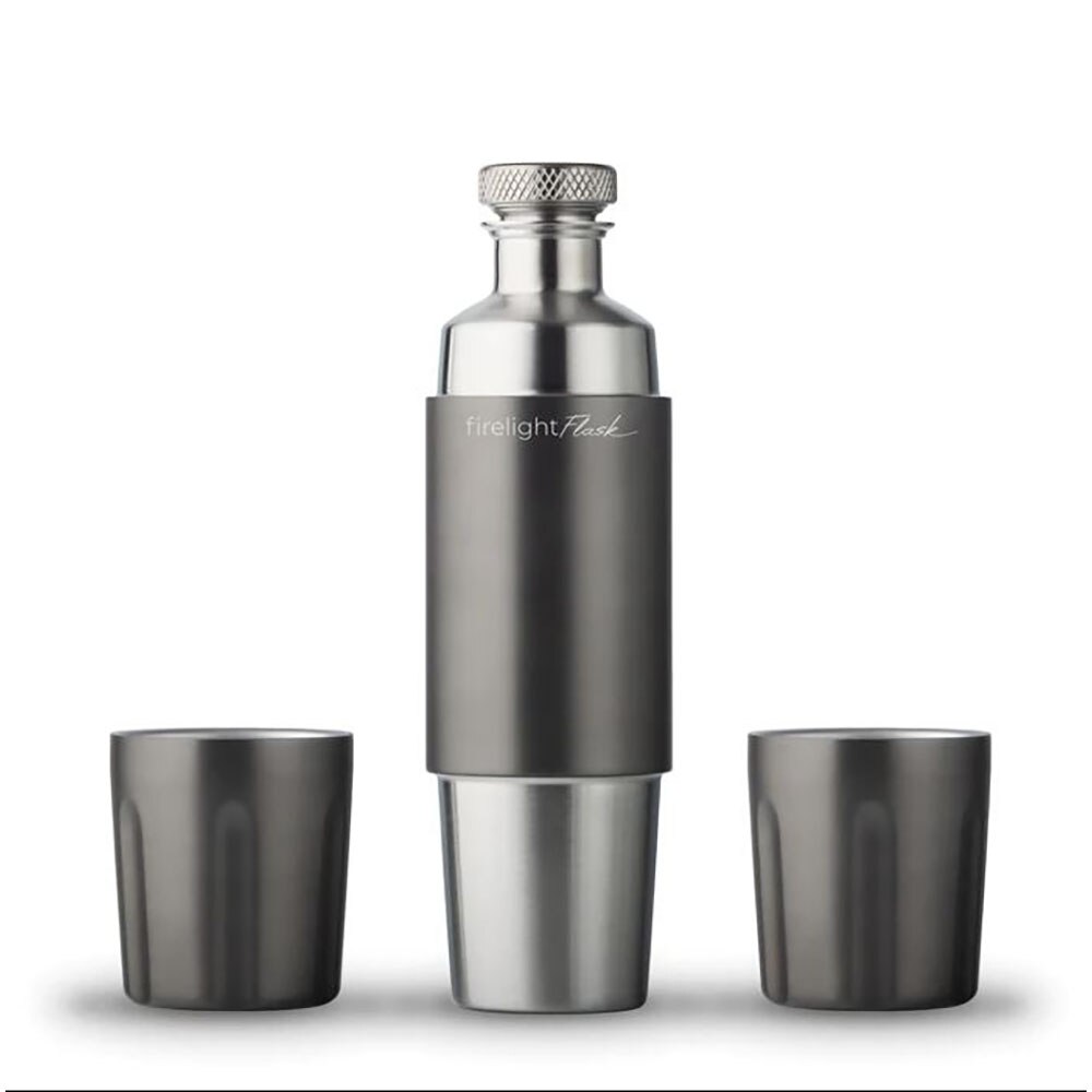 High Camp Flasks V2 Firelight 750 Flask in Gunmetal